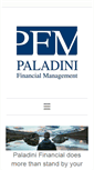 Mobile Screenshot of paladinifinancial.com